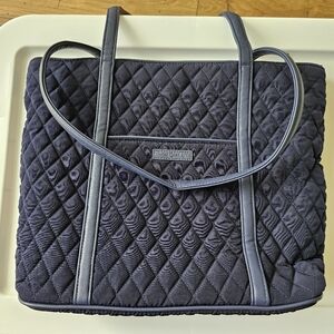 Vera Bradley, handbag, Navy Blue